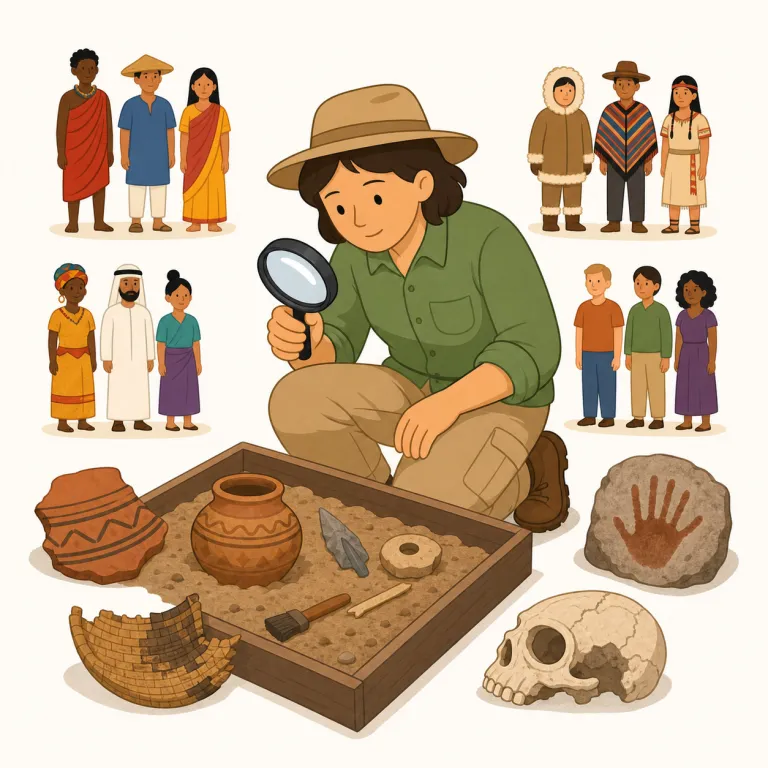 anthropologicalの覚え方イラスト