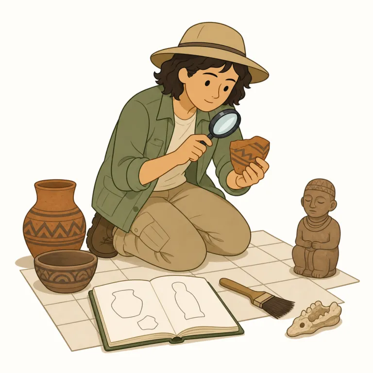 anthropologistの覚え方イラスト