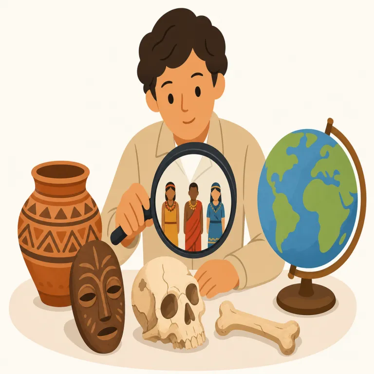 anthropologyの覚え方イラスト