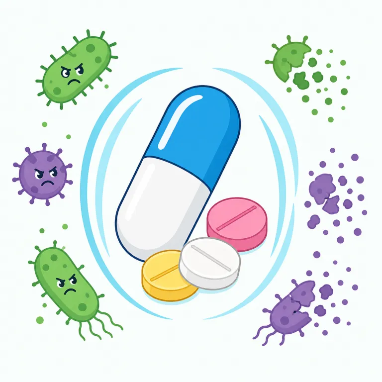 antibioticsの覚え方イラスト