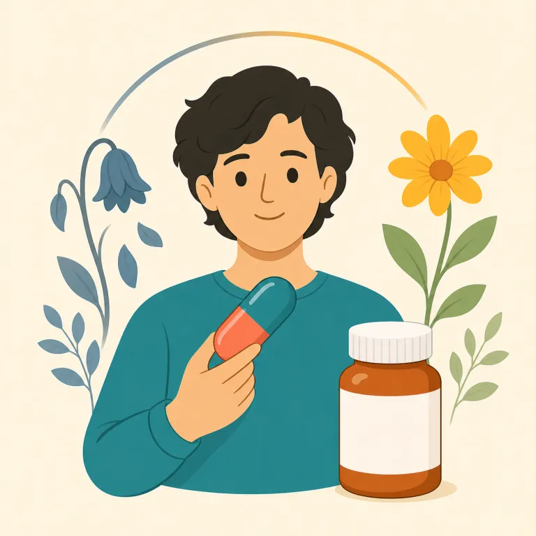 antidepressant（抗うつ薬・名詞）の覚え方イラスト — まず depression（うつ、気分の落ち込み）を知っていると覚えやすい語です