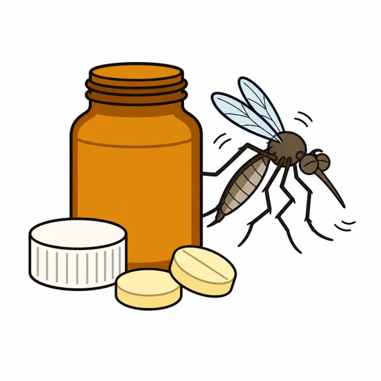 antimalarial（抗マラリア薬・noun）の覚え方イラスト