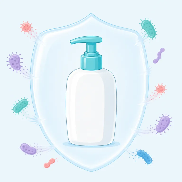 antimicrobial（抗微生物の・形容詞）の覚え方イラスト — anti- は against「反対して」、microbial は microbe「微生物」に関係する形容詞です