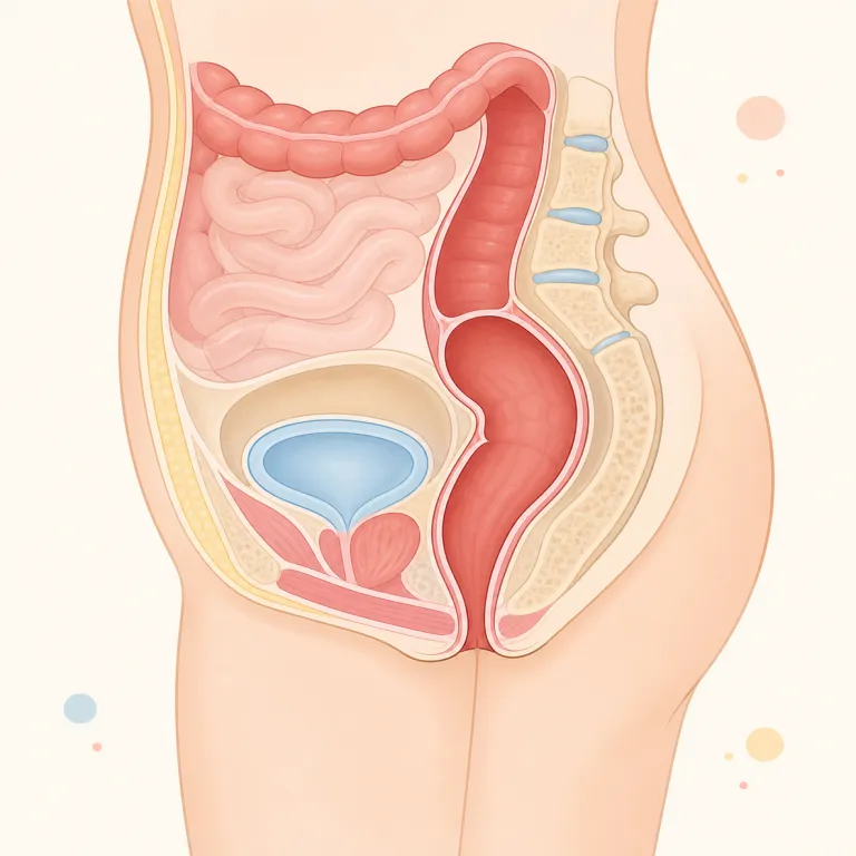 anus（肛門・名詞）の覚え方イラスト — anus は医学・解剖学で使う「肛門」の標準的な語