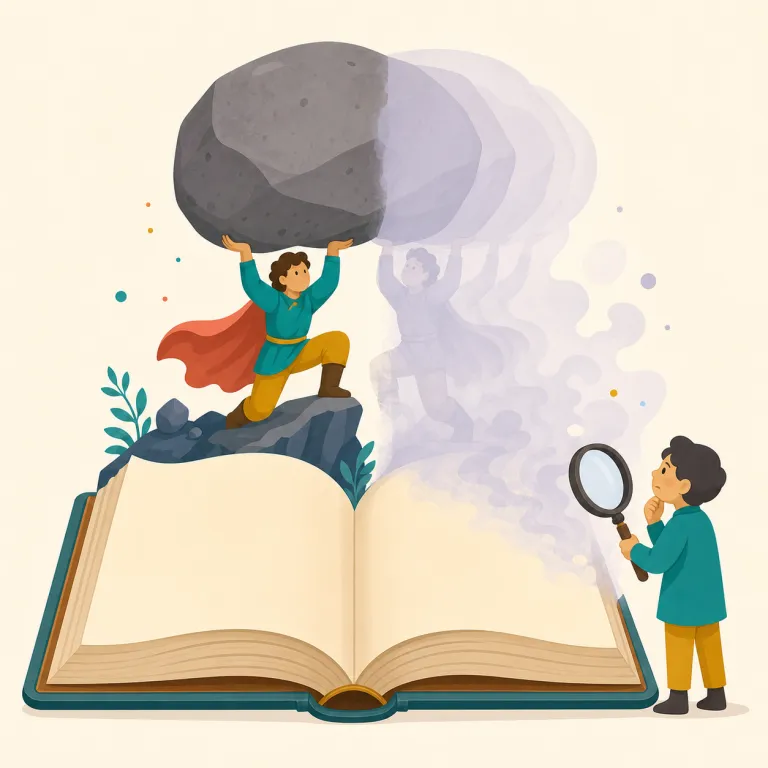 apocryphal（真偽不明の・形容詞）の覚え方イラスト — まず core として「確かな出典がない話」を一まとまりで覚えると使いやすいです