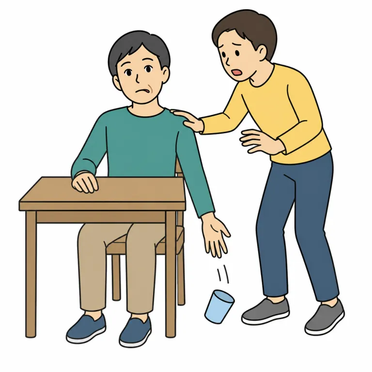 apoplexy（脳卒中・noun）の覚え方イラスト