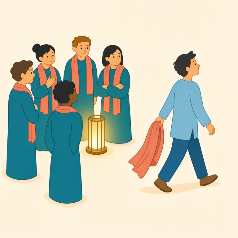 apostate（背教者・名詞）の覚え方イラスト — apostate は、ただ信じない人ではなく、以前は属していた信仰・思想・政党を捨てて離れた人