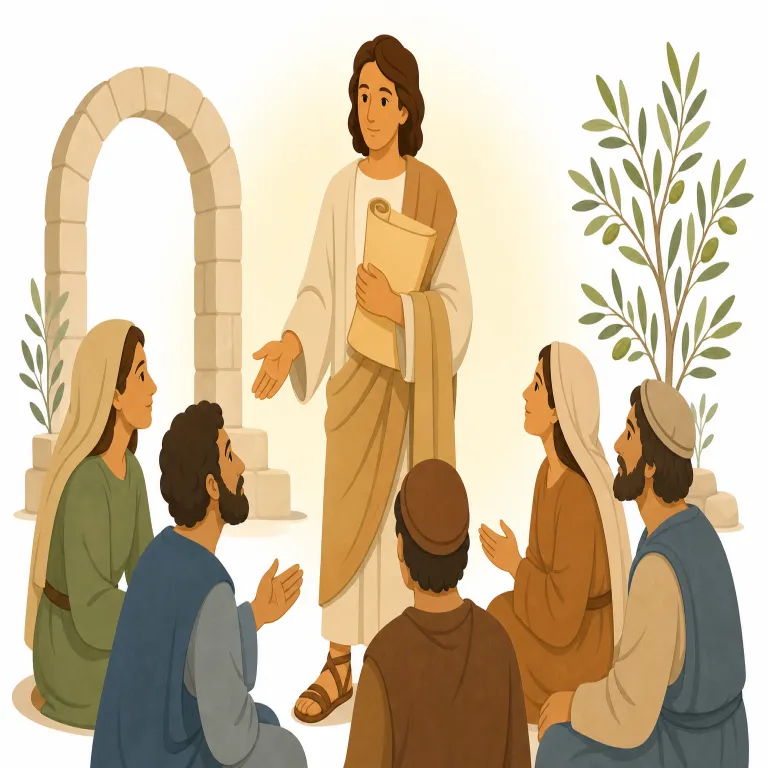 apostolic（使徒的な・形容詞）の覚え方イラスト — まず名詞 apostle（使徒）を土台にして、-ic / -ical が付くと「〜に関する形容詞」になりやすいと覚えると定着しやすいです