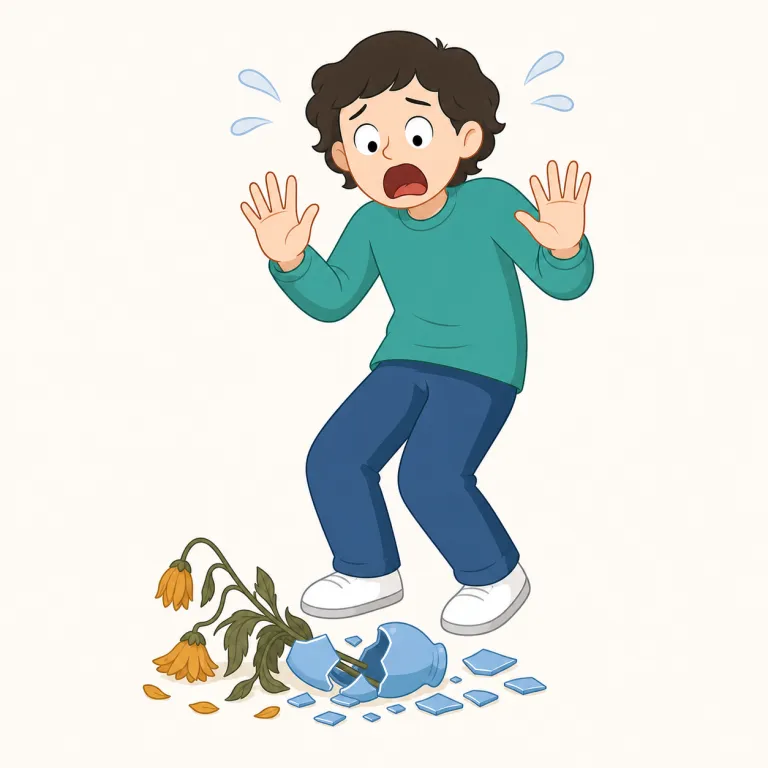 appall（ぞっとさせる・動詞）の覚え方イラスト — まず形容詞 appalling をセットで覚えると定着しやすいです
