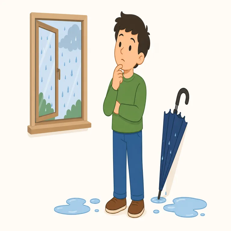 apparently（どうやら・副詞）の覚え方イラスト — Apparently, ..