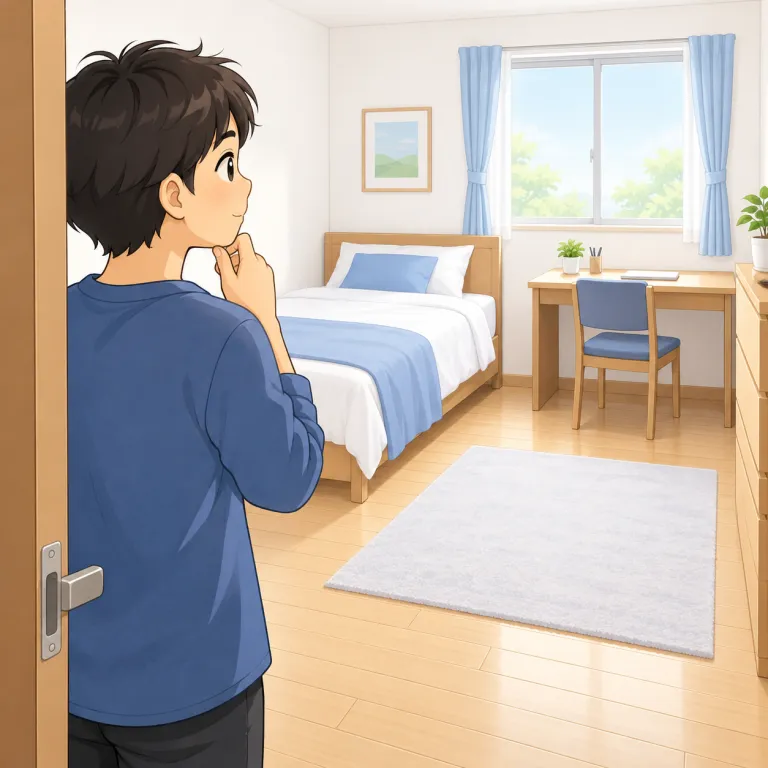 apparently（外見上・adverb）の覚え方イラスト