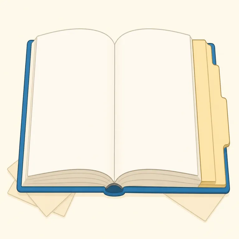 appendix（付録・名詞）の覚え方イラスト — appendix は append「付け加える」から考えると、文書の本体にあとから付いた部分を表せます