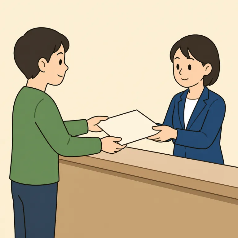 application（申請、応募、応用・noun）の覚え方イラスト