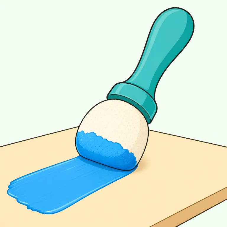 applicator（塗布器・名詞）の覚え方イラスト — apply「当てる・塗る」を知っていれば覚えやすい語