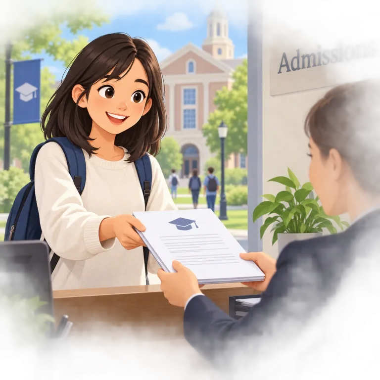 apply to（〜に申し込む・phrasal_verb）の覚え方イラスト