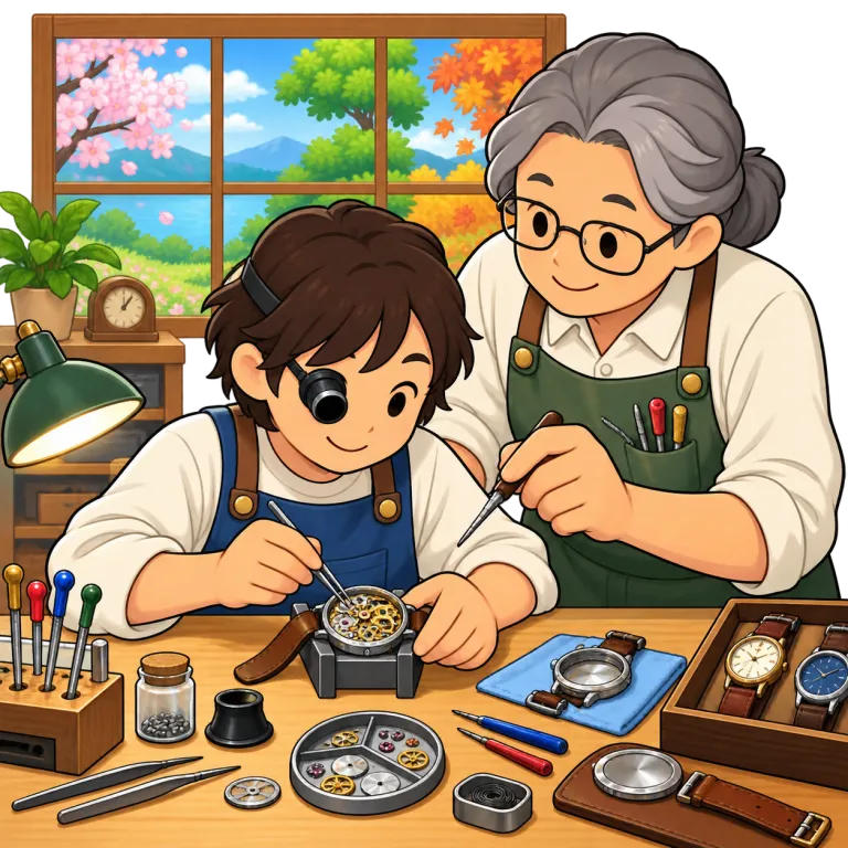 apprenticeship（見習い期間・noun）の覚え方イラスト
