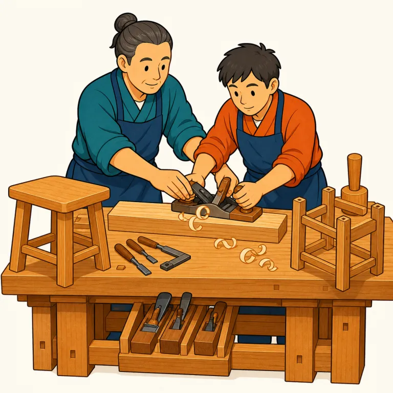 apprenticeship（徒弟制度・noun）の覚え方イラスト