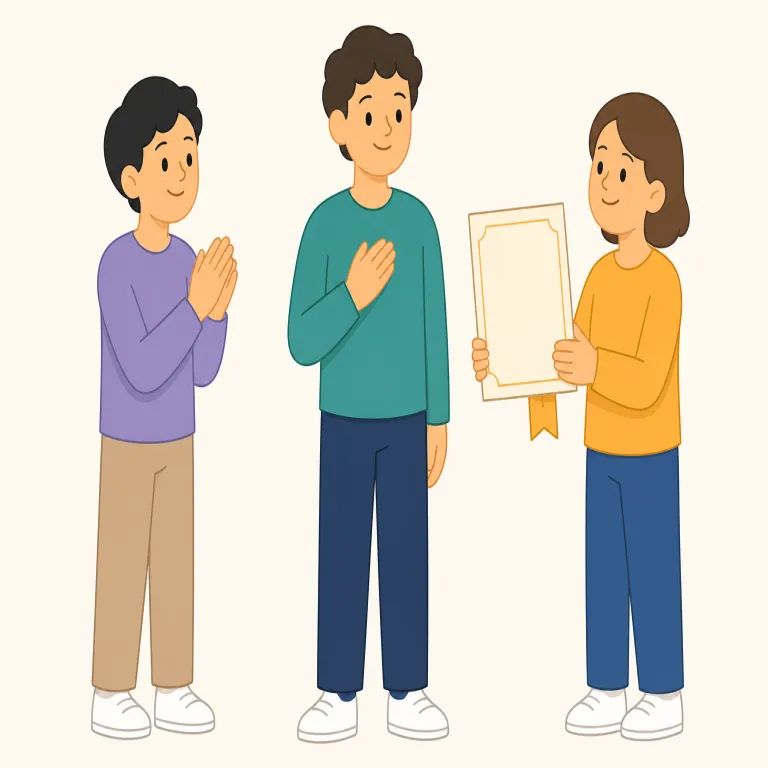 approbation（承認・名詞）の覚え方イラスト — approve を知っていれば核は同じで、「認める」がまず中心