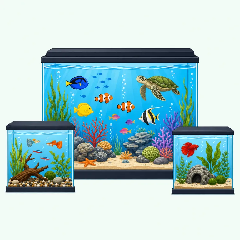 aquaria（水族館、水槽・名詞）の覚え方イラスト — aquarium を知っていれば、aquaria はまず「その複数」と押さえるのが近道です