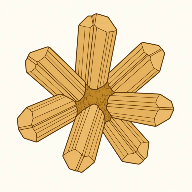 aragonite（アラゴナイト・noun）の覚え方イラスト