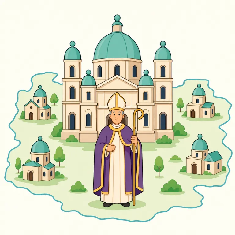 archdioceseの覚え方イラスト