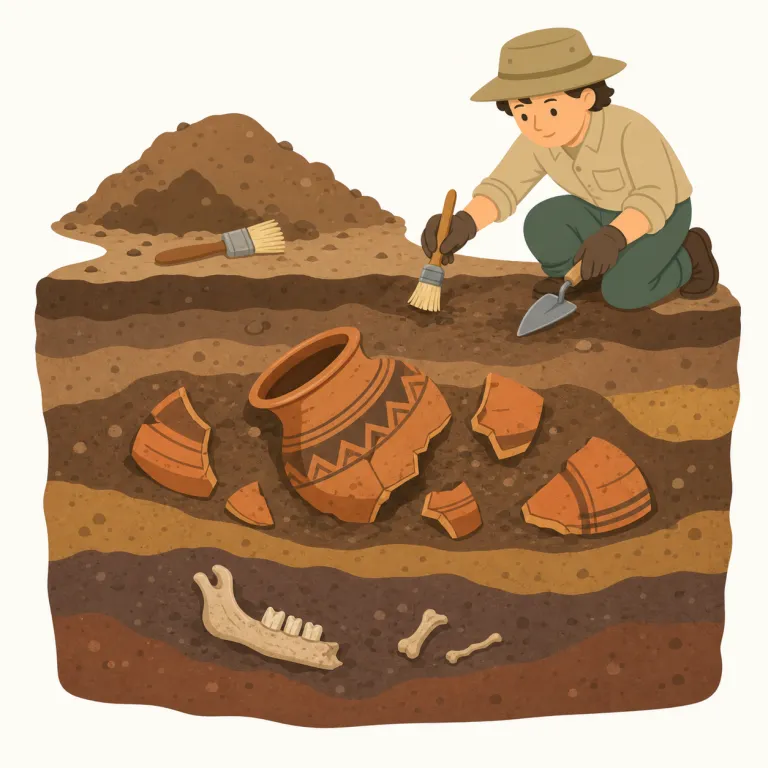 archeologicalの覚え方イラスト