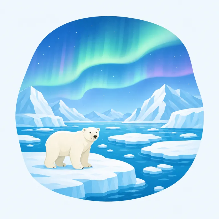 arctic（北極の・形容詞）の覚え方イラスト — 小文字の arctic が名詞を前から修飾したら、「北極系のラベル」と見ると整理しやすいです
