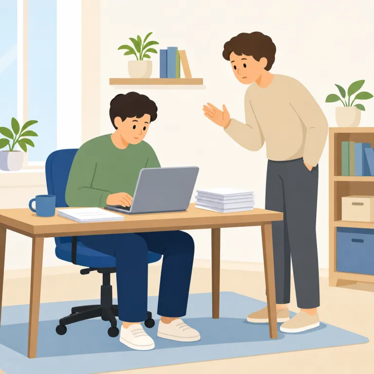 are you busy now（今忙しいですか）の覚え方イラスト — 核は busy