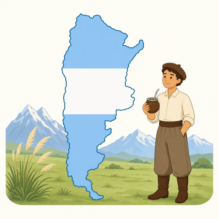 argentineの覚え方イラスト