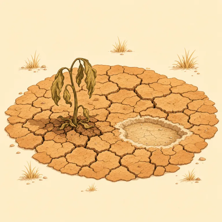 aridity（乾燥・名詞）の覚え方イラスト — まず arid を「very dry な、土地・気候について言う少し硬い dry」として押さえると覚えやすいです