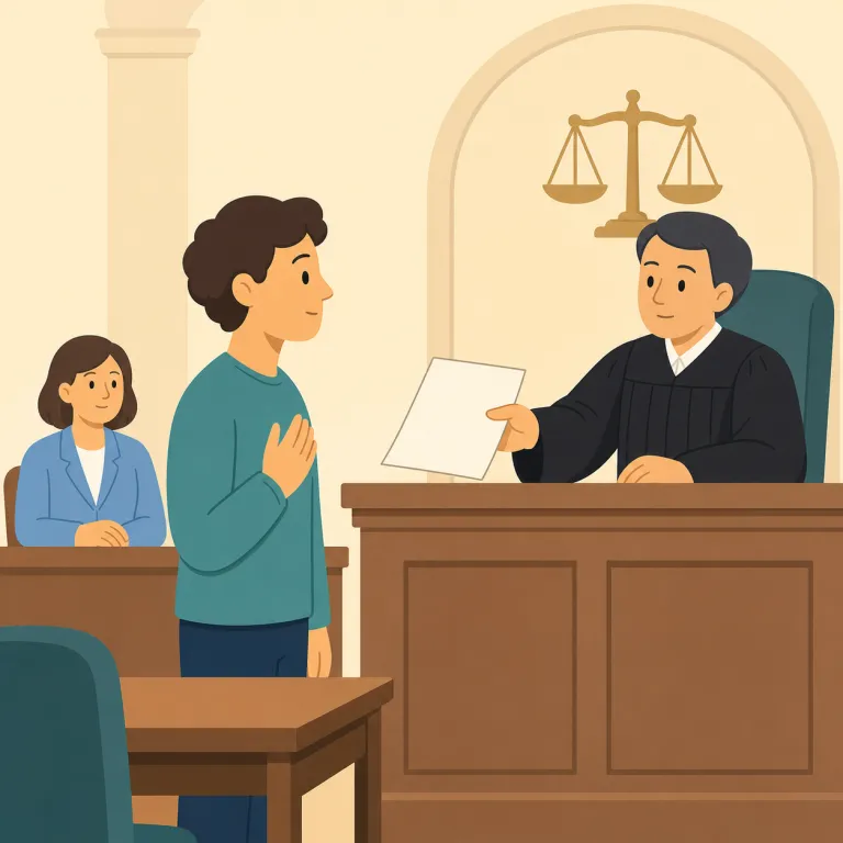 arraignment（罪状認否・名詞）の覚え方イラスト — まず中心は arraign「被告を法廷に呼び出し、罪状を示して答えさせる」