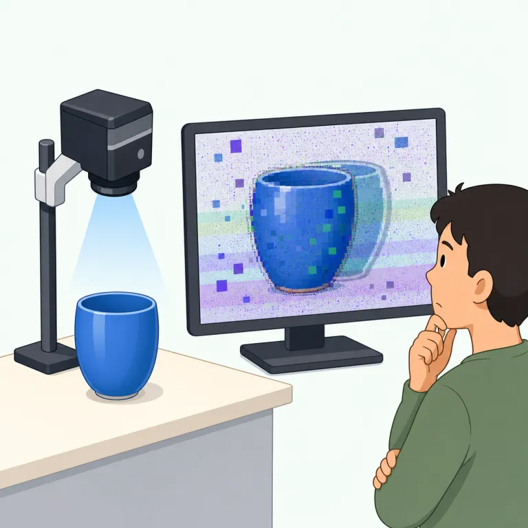 artifact（偽像、ノイズ・noun）の覚え方イラスト