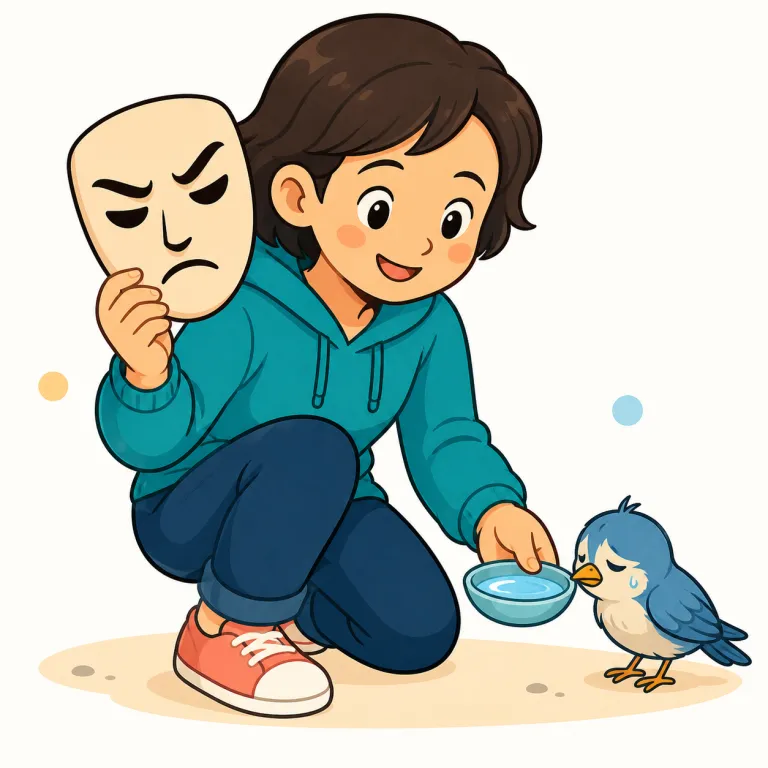 as a matter of fact（実際のところ・idiom）の覚え方イラスト