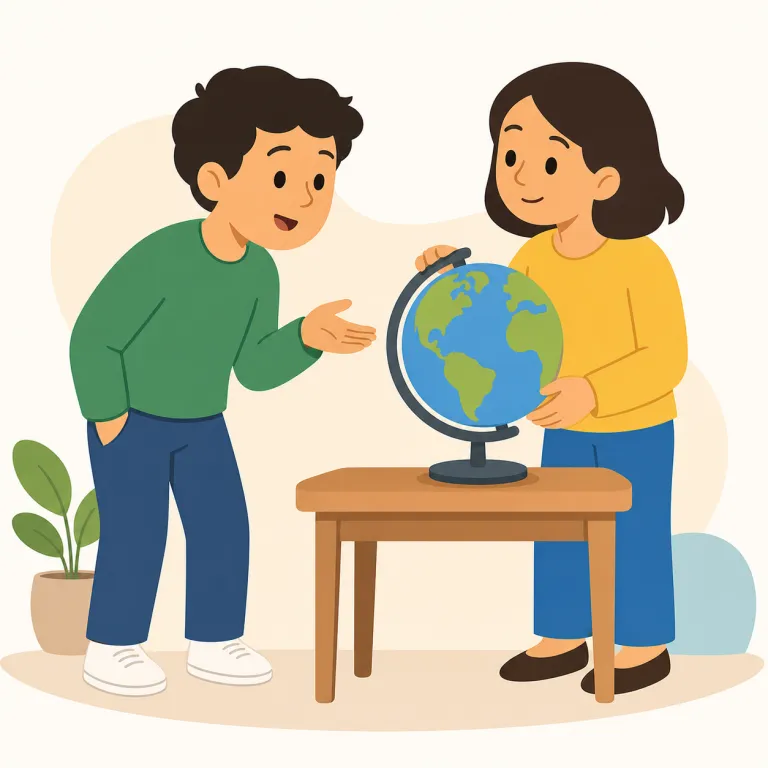 ask about（～について尋ねる・句動詞）の覚え方イラスト — まず基礎の ask「尋ねる」を押さえ、about は「〜について」という話題マーカーだと見ると覚えやすいです
