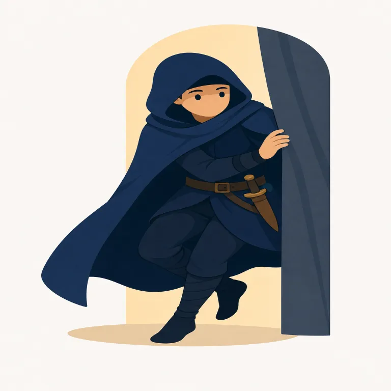 assassin（暗殺者・名詞）の覚え方イラスト — まず assassinate（暗殺する）とセットで覚えると定着しやすい語です