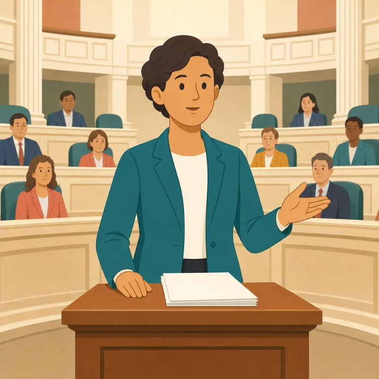 assemblyman（州議会議員・名詞）の覚え方イラスト — まず assembly を確実に押さえると覚えやすいです