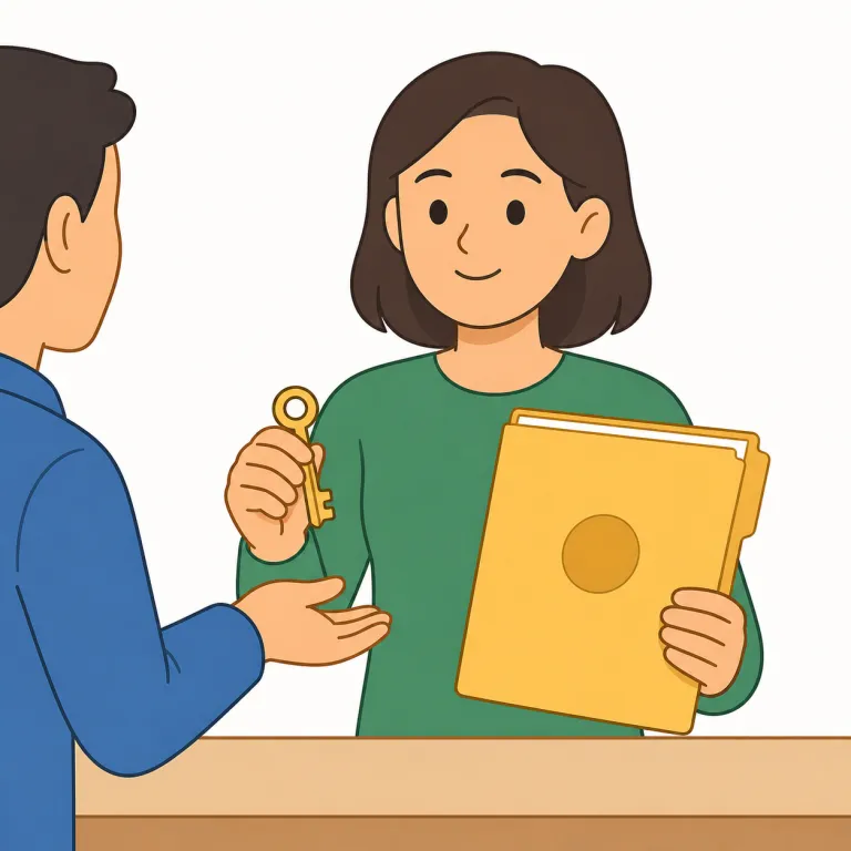 assignee（譲受人・名詞）の覚え方イラスト — assign を知っていれば入りやすい語です