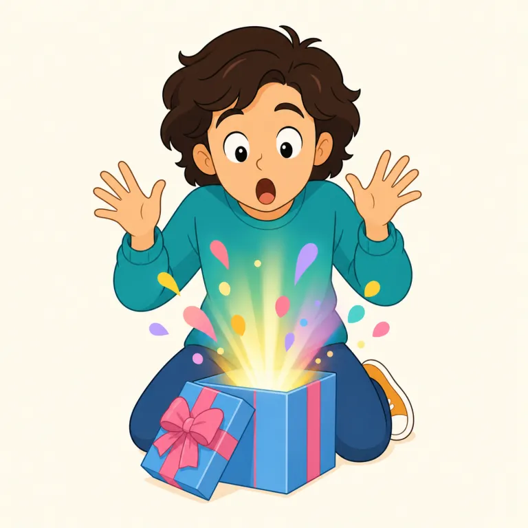 astonish（驚かせる・動詞）の覚え方イラスト — astonish は「ただ驚く」surprise より強く、「言葉を失うほど驚かせる」感触で覚えると残りやすいです