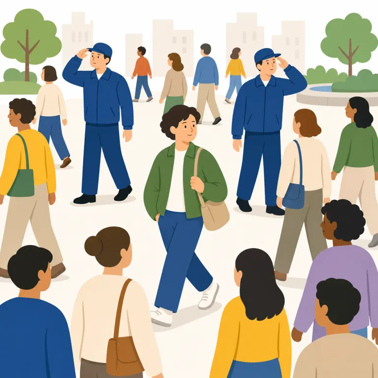 at large（（犯人などが）まだ捕まらずに、一般の人々全体・イディオム）の覚え方イラスト — large をまず「大きい」より「広い範囲」として捉えると覚えやすい表現です