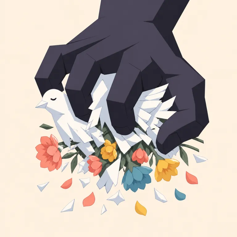 atrocity（残虐行為・名詞）の覚え方イラスト