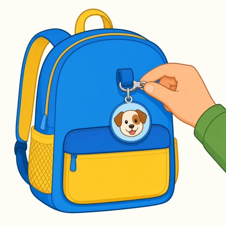 attach to（〜に付ける・句動詞）の覚え方イラスト — attach は『くっつける』の基本語で、まず反対語の detach（取り外す）とセットで覚えると定着しやすいです