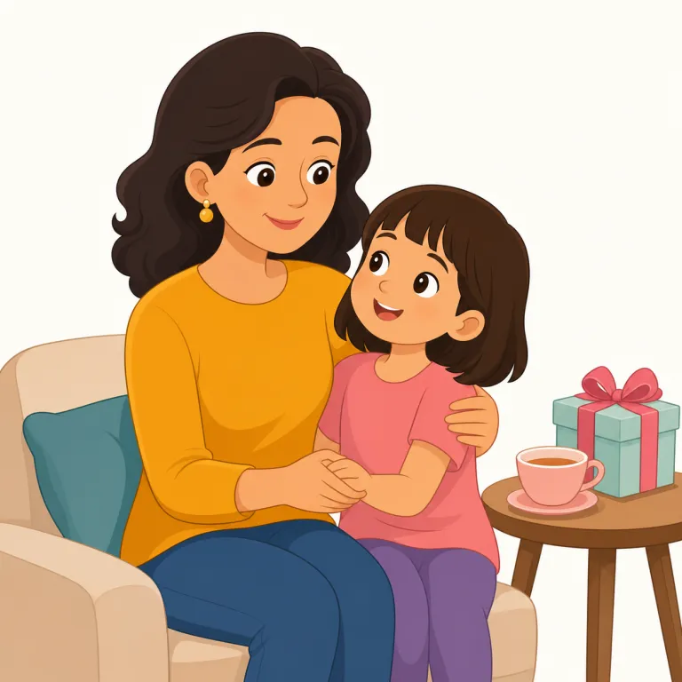 auntie（叔母さん、おばさん・名詞）の覚え方イラスト — まず基準語の aunt「おば」を押さえ、そこに -ie が付くと child→childie のような意味変化ではなく、dog→doggie, mom→mommy に近い「親…