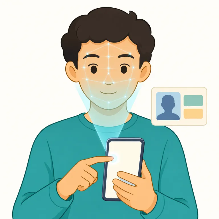authenticatingの覚え方イラスト
