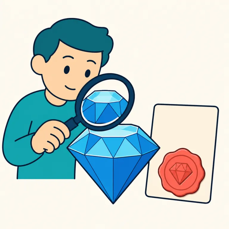 authentication（真正性証明・noun）の覚え方イラスト