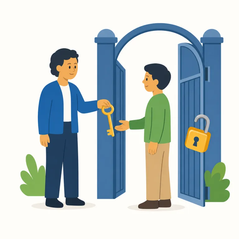 authorise（許可する・動詞）の覚え方イラスト — authorise は「許可する」という意味で、allow より硬く、個人的な許しではなく正式な承認を表します
