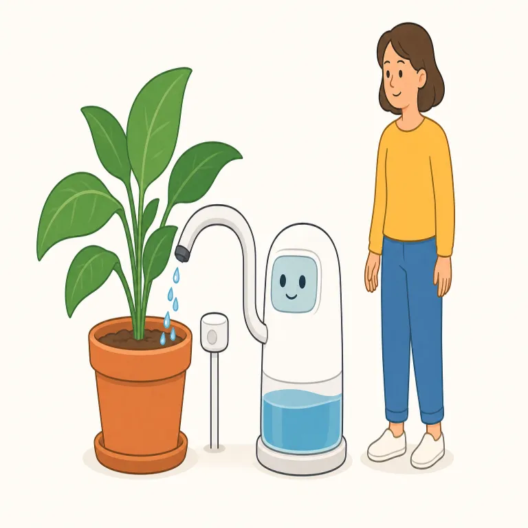 automatically（自動的に・副詞）の覚え方イラスト — auto- は autopilot や automation と同じく「自分で動く」の感覚です
