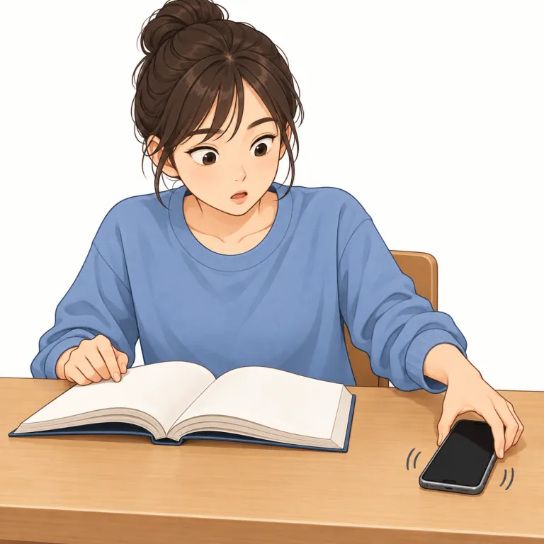 automatically（無意識に・adverb）の覚え方イラスト