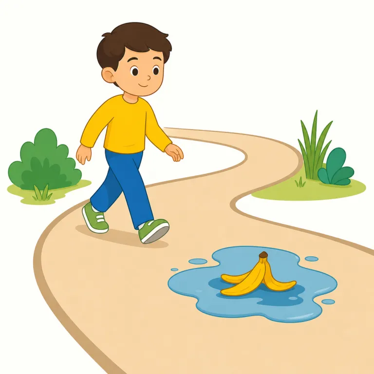 avoidable（避けられる・形容詞）の覚え方イラスト — avoid を知っていれば、そのまま -able「〜できる」を付けて avoidable = 「避けることができる」と取れる