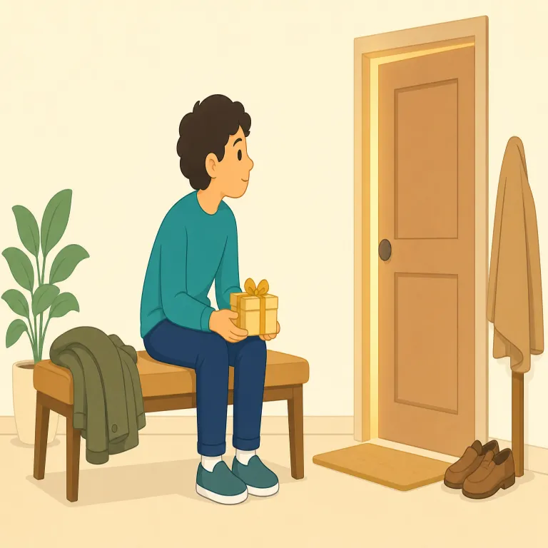 await（待つ・動詞）の覚え方イラスト — wait を知っていれば中心の意味はそのままです