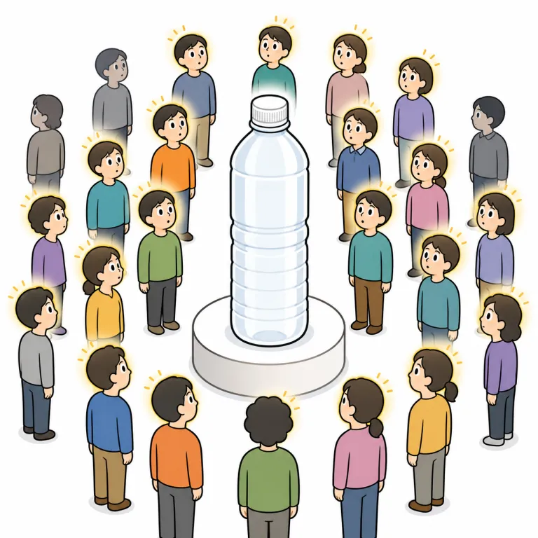 awareness（認知度・noun）の覚え方イラスト